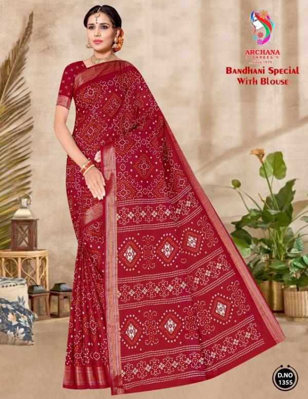 Archana Bandhani Special – Cotton sarees